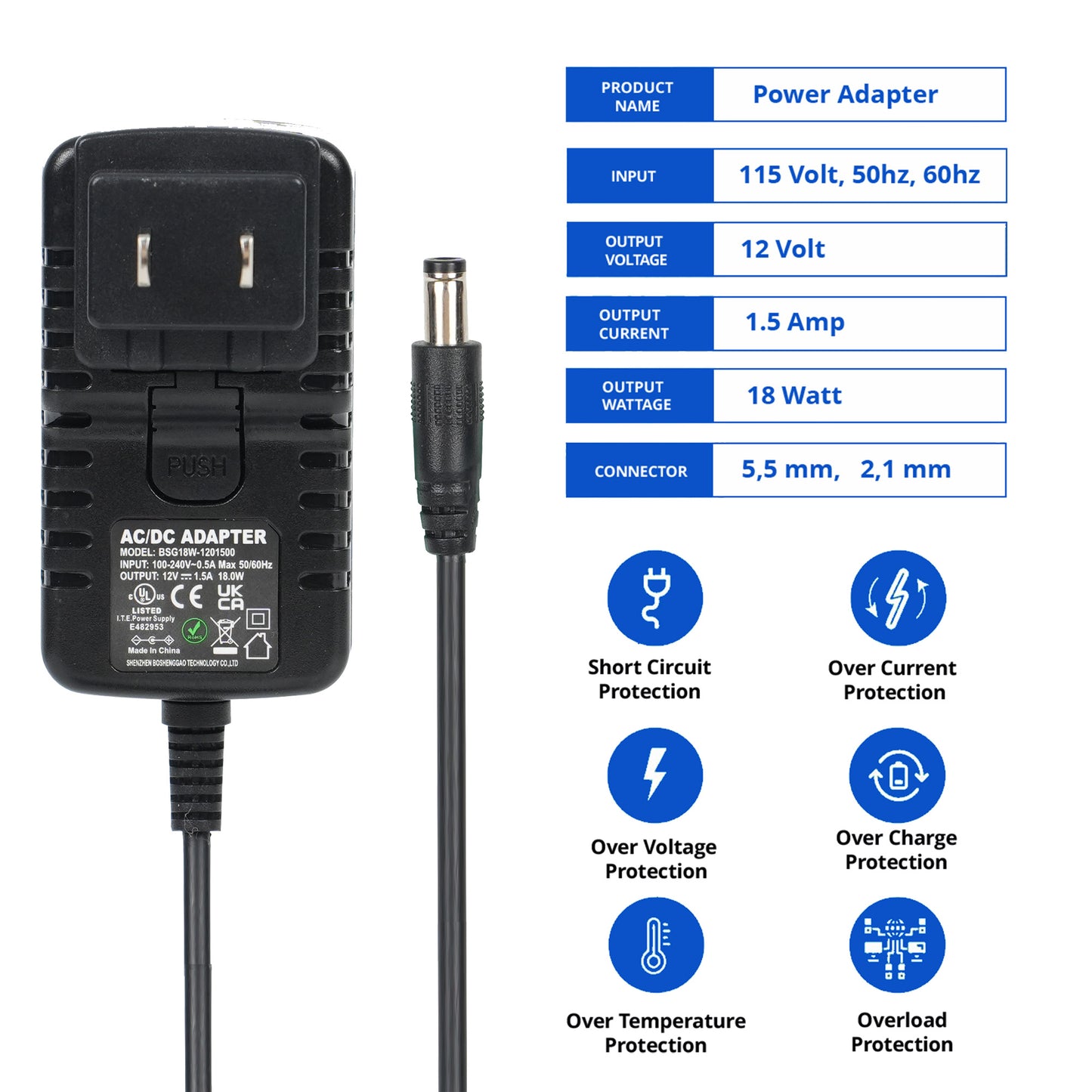 1.5 AMP Power Supply